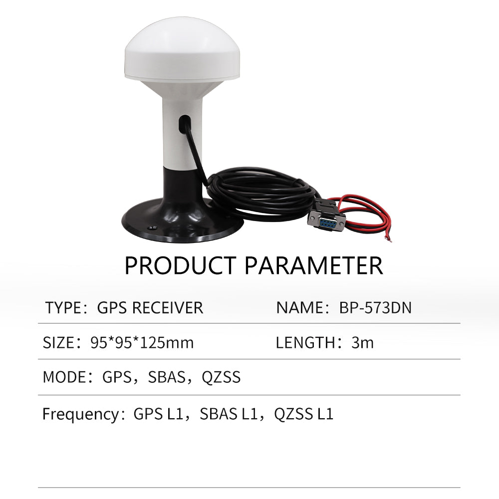Beitian GNSS mushroom head receiver high gain 35 ceramic chip AIS navigation GPS marine ship BP-573DU Beitian GNSS mushroom head receiver high gain 35 ceramic chip AIS navigation GPS marine ship BP-573DU